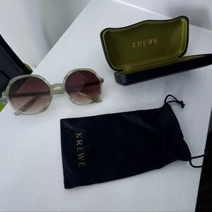 KREWE Green Sunglasses Designer Accessories